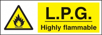 l.p.g highly flammable 