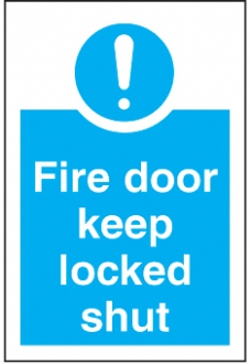 fire door keep locked shut 