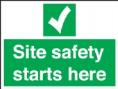 site safety starts here 