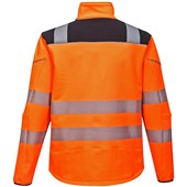 Portwest T402 Orange PW3 Hi Vis Softshell Jacket