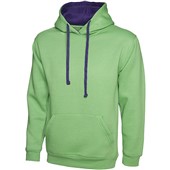 Uneek UC507 Contrast Hooded Sweatshirt 300g